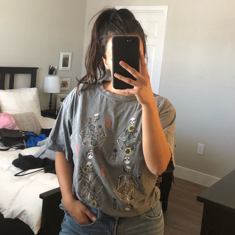 Skeleton Oversized Tee